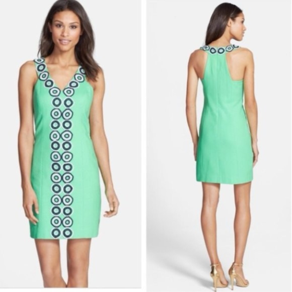 Lilly Pulitzer Trudy Dress Go Go Green Size 0